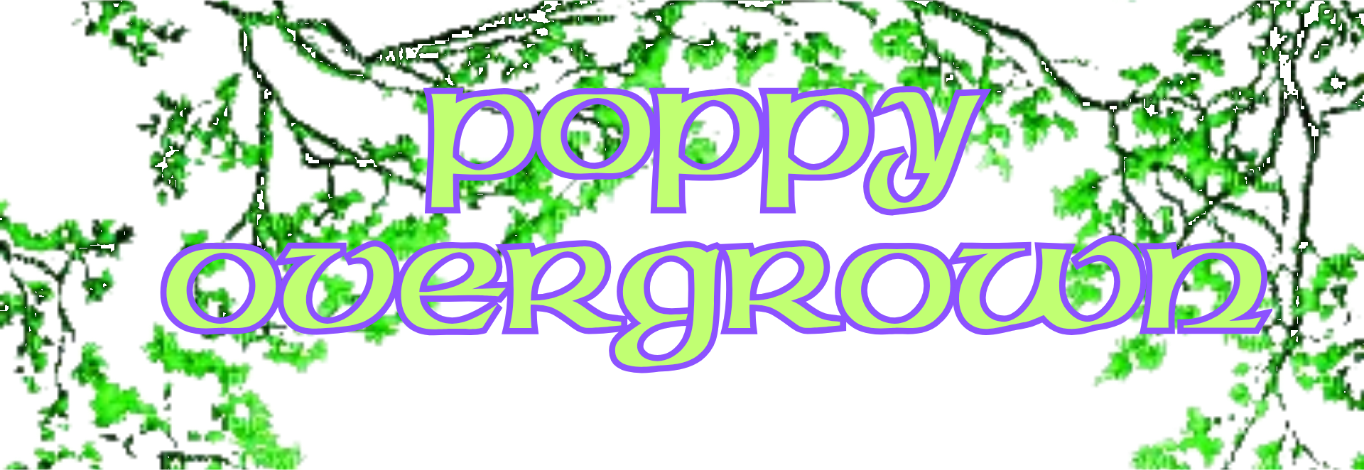 poppy overgrown